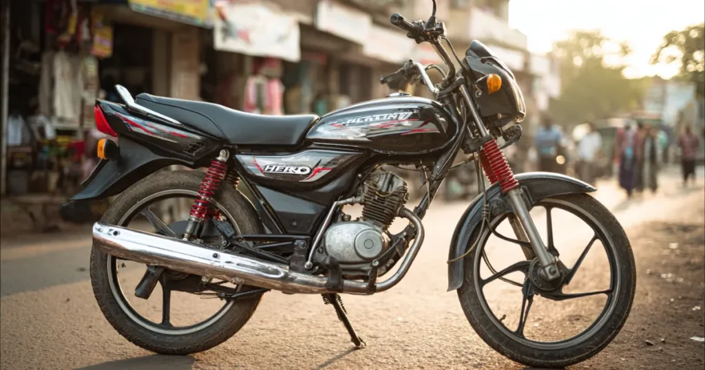 Hero splendor on road price